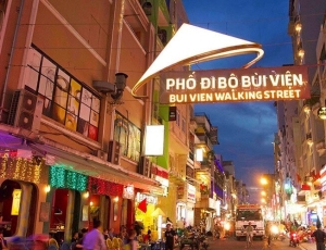 Phố đi bộ Bùi Viện – địa điểm thu hút giới trẻ Sài thành